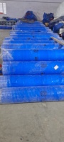 Rouleaux de bâche en PE robuste 200 g/m² imperméable, stabilisée aux UV, résistante aux déchirures, style uni pour couverture agricole