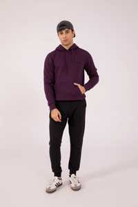 Sweat à capuche en coton épais personnalisé 500/400gsm pour hommes, surdimensionné, Boxy, col à capuche en polaire d'hiver vierge Collection du fabricant - Product Image 5