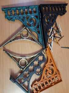 Clous en fonte forgés à la main en forme de pyramide, vis de porte de style capuchon, goujons, quincaillerie pour meubles en bois, clous - Product Image 4