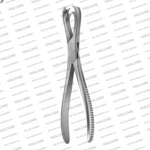 Fórceps de sujeción de hueso Fergusson, fórceps de sujeción de hueso Fergusson de 210mm, herramientas quirúrgicas ortopédicas de acero inoxidable de 230mm de Vaslcare - Product Image 2