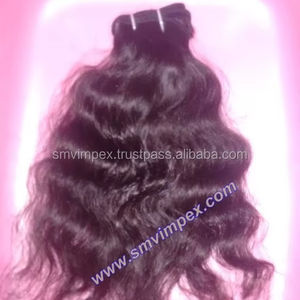 Cabellos crudos indios. Venta caliente virgen onda de agua tejido de cabello humano. Sin compromiso mejor calidad Venta caliente cabello virgen - Product Image 6