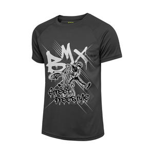 Camiseta serigrafiada personalizada Camiseta gráfica de alta calidad Ropa de calle de algodón OEM para hombres - Product Image 2