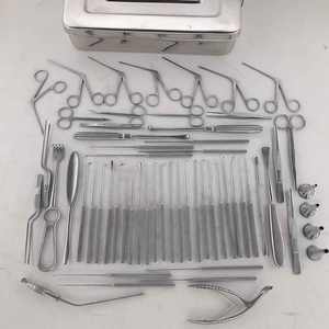 Ensemble d'instruments de tympanoplastie manuels en acier inoxydable de qualité supérieure, 60 pièces, micro-chirurgie de l'oreille, instruments ORL Pentax Medic, CE - Product Image 1