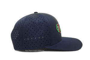 Injae Vina personalizado 3D bordado Logo deportes camioneros sombrero 100% poliéster moda corte láser al aire libre ciclismo Casual - Product Image 4