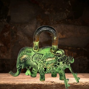 Elegant Vintage Decorative Door Locks Stylish Brass Handles Durable <b>Secure</b> Home Hardware Classic Interior Design - Product Image 6