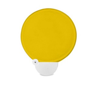 Ventiladores de mano redondos de sublimación de disco volador <span class=keywords><strong>plegable</strong></span> de nailon con logotipo personalizado de venta directa de fábrica más vendidos - Product Image 1