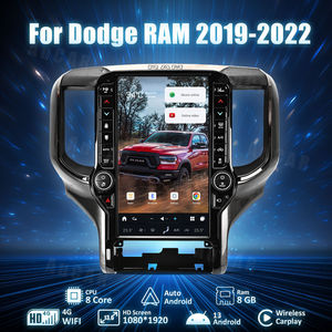Aucar Tesla Màn Hình 13.6 "Android 13 Xe <span class=keywords><strong>Video</strong></span> DVD <span class=keywords><strong>Player</strong></span> Cho Dodge Ram 2019-2022 Xe Đài Phát Thanh Tự Động Stereo Đầu Đơn Vị GPS Navigation - Product Image 4