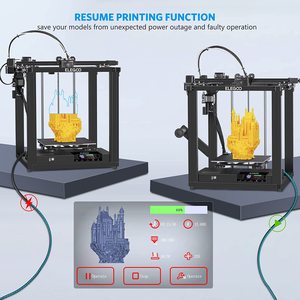 Neptune X Dual Extruder Automatic Industrial Label & Card Printer Used with Aluminum Hot Bed <b>PLA</b> Support for Jewelry Industries - Product Image 6