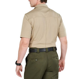 Conjunto de Uniforme de Seguridad Negro con Logotipo Personalizado para Hombre / Camisa de Manga Corta y Pantalones Cortos / Colores Personalizados Disponibles / Ropa de Trabajo de Otoño - Product Image 5