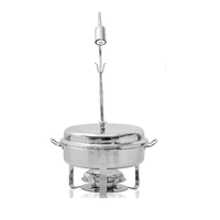 Ensemble de réchauds à buffet en acier inoxydable de haute qualité, couleur or rose, pour la restauration, les événements, les fêtes, la vaisselle de service
