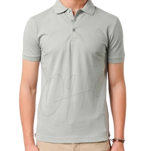 Camiseta de Felpa Lisa Premium Transpirable para Hombre, Logotipo Personalizado, Algodón, Corte Ajustado, Casual, Manga Corta, Fabricante al por Mayor, OEM - Product Image 5