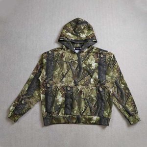 Fabricante de invierno personalizado Caza Camo Sudadera con capucha Streetwear All Over Dtg Real Tree Impreso Camuflaje Sudadera con capucha Hombres de alta calidad - Product Image 2