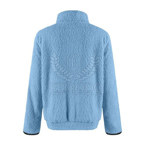 Suéter de Forro Polar Sherpa Tejido para Invierno, para Mujer, Talla Grande, Cuello Alto, Logotipo Frontal, Ecológico, Color Personalizado, Suave - Product Image 2