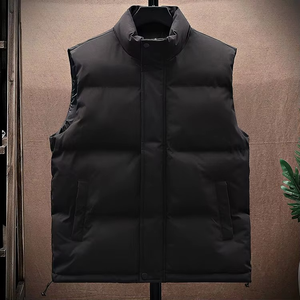 Veste matelassée unisexe légère, imperméable, respirante, à capuche, col montant, logo frontal, chaude pour l'hiver, randonnée en plein air, vêtements décontractés - Product Image 2