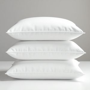 Hipoalergénico 1400G Relleno Felpa Abajo Almohada alternativa 50X80cm Funda de algodón Almohadas de cama - Product Image 3