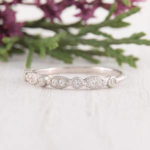 แหวนแต่งงานสไตล์โบฮีเมียนทำด้วยมือของผู้หญิง925เงินแท้สไตล์โบโฮเครื่องประดับสีขาวบุษราคัมอัญมณีชั้นดีสำหรับงานเลี้ยงและของขวัญ - Product Image 1