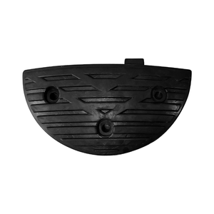 Couverture de rampe de vitesse en caoutchouc ECO 30 x 15 x 4,5 cm en PVC pour la sécurité routière / rampe de protection de câbles - Product Image 4