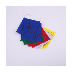 Optimum Quality Tibetan Prayer <b>Flags</b> High Quality Cotton Buddhist <b>Flag</b> Available At Affordable Price - Product Image 1
