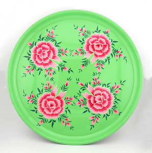 Plaque d'acier inoxydable revêtue d'émail Vaisselle utilisée artisanat personnalisé excellente plaque imprimée en acier émaillé - Product Image 2