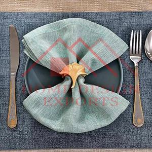 2025 maison hôtels et restaurants Table décor de mariage Antique Designer métal rond de serviette Table décoratif rond de serviette - Product Image 5