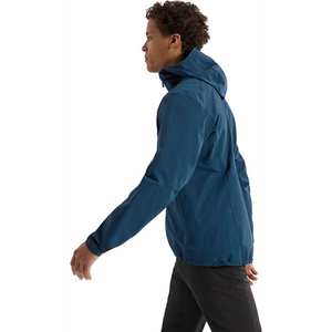 Haute qualité hommes léger Softshell veste pour la randonnée été imperméable coupe-vent capuche polaire doublure coupe-vent étanche à la pluie - Product Image 3
