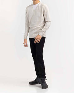 Tricot à rayures de haute qualité personnalisé pour l'hiver, col rond, manches longues, pull, design 3D, logo personnalisé, pull pour homme - Product Image 1