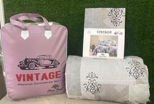 Juego de Edredón Clásico de Algodón Puro, Ligero, Duradero y Acogedor, Juego de Ropa de Cama para Toda Temporada, Colección para Dormitorio - Product Image 3