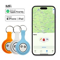 TAG Find My Tracker pour iOS, localisateur intelligent d'objets pour clés, portefeuilles, sacs avec une autonomie de batterie de 3 ans