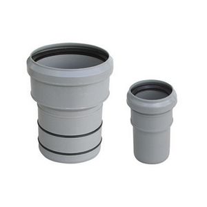 ข้อต่อลดขนาด PP เป็น PVC VALSIR เส้นผ่านศูนย์กลาง F 110 × M 100 ความยาว 90 - Product Image 1