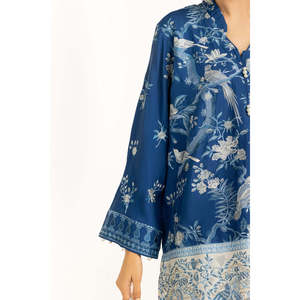 IUSTKSD-1259 Conjunto de Traje de Mujer de 3 Piezas con Bordado de Seda Cruda, Elegante y con Estilo - Product Image 3