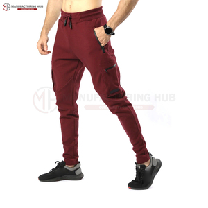 Custom Made Adults Size Men's Breathable 100% Cotton Casual Trousers-Top Selling Private Label in Good Quality - Product Image 4