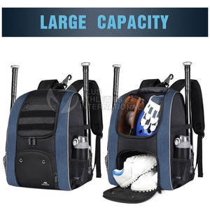 Sac de baseball de grande capacité personnalisé de haute qualité à usage extérieur sac de baseball étanche fabriqué au Pakistan - Product Image 2