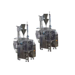 Machine d'emballage automatique pour petits sachets de chicha avec remplissage stable et thermoscellage - Product Image 1