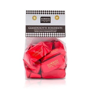 Boella & Sorrisi Chocolat Noisette Fondant Gianduiotti, morceaux de bonbons rectangulaires emballés individuellement, en-cas - Product Image 1