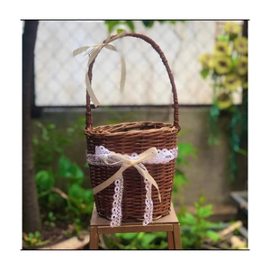 FLOWER STORAGE BASKET BEAUTIFUL <b>CONTAINER</b> for GIFT and FLOWER WHOLESALE CHEAP PRICE MADE in VIETNAM - Product Image 2