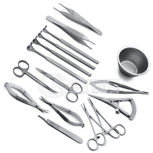 Ensemble d'instruments chirurgicaux médicaux pour la chirurgie pédiatrique en plastique Rhinoplastie Source d'alimentation manuelle en acier inoxydable - Product Image 1