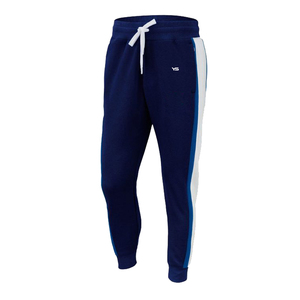 Pantalones de chándal con estampado de seda de alta calidad unisex con logotipo bordado, pantalones de chándal con estampado recto de cintura media personalizados - Product Image 5