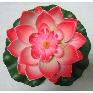 <span class=keywords><strong>Fiore</strong></span> Artificiale Galleggiante in EVA, Decorazione Plastica, <span class=keywords><strong>Ninfea</strong></span> per Giardino, Laghetto, Stagno, Piscina, Pianta Acquatica - Product Image 2