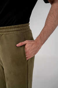 Pantalones casuales de hombre más vendidos de alto fabricante estilo de cintura media ligero hecho de lona - Product Image 4