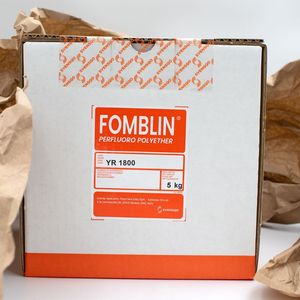 Solvay Fomblin YR1800 Italie Original Perfluoropolyéther (PFPE) Fluides de lubrification sous vide poussé 5 Kg/boîte Fourniture de haute qualité - Product Image 1