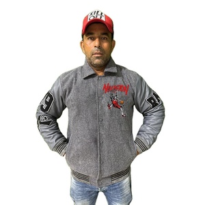 Fashionable Best Design High Quality REDDITO SPORTS Bomber Jacket Coated Waterproof Reversible Front High Street Style Men's - Product Image 1