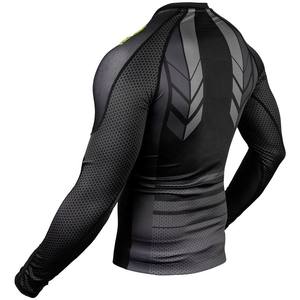 Personnalisé MMA Rashguard BJJ Chemise Compression Grappling Jiu Jitsu Fight Gear pour Adultes Long Gym Fitness Vente en Gros - Product Image 4