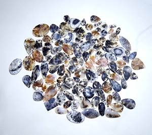 โอปอล dendritic ธรรมชาติคุณภาพสูงอัญมณีหลวมพลอย Cabochon หลวมรูปร่างผสมโอปอล dendritic อัญมณีใช้ทำเครื่องประดับ - Product Image 3