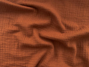 Organique 80gsm Double Couche Doux Mousseline Gaze Coton Tissu Couleur Unie Taie d'oreiller Robe Sac pour Textile de Maison Tricoté Technique - Product Image 3