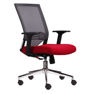 Chaise de bureau ergonomique en maille M1008-02 avec base pivotante et dossier confortable pour la maison ou le bureau - Product Image 1