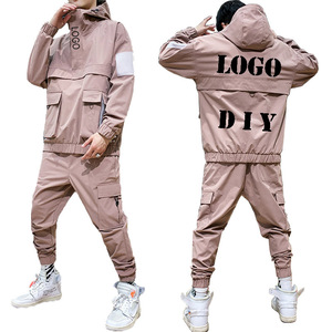 ชุดวอร์มไนลอนคุณภาพพรีเมียมแบบยูนิเซ็กซ์ ปี 2026 ชุดกันลมแบบสั่งทำพิเศษ ซับเหงื่อ แห้งเร็ว ไซส์ใหญ่ สีพื้น เป็นมิตรกับสิ่งแวดล้อม - Product Image 3