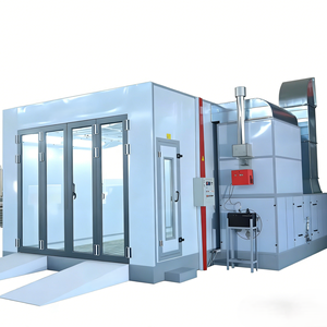 Cabine de peinture automobile économique au gazole - Four de séchage de voitures écoénergétique avec filtration avancée - Product Image 2