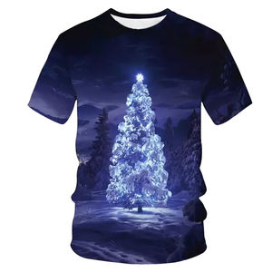 เสื้อยืดพิมพ์ลายสีทึบสไตล์ลำลองคุณภาพสูง - Product Image 3