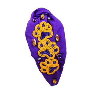 Diadema de Béisbol de Lujo Hecha a Mano de la India, Diseño Lindo con Cuentas, Bordado a Mano y Material de Pedrería - Product Image 6