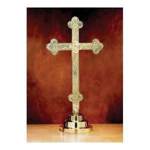 Suministros de fábrica Altar de iglesia en descuento de fábrica Crucifijo de iglesia católica de alta calidad de Metal para decoración de boda Mesa - Product Image 1